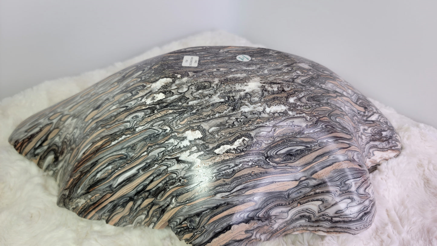 Zebra (Phantom) Calcite Bowl