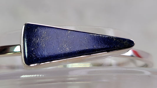 Lapis Lazuli Sterling Silver Cuff Bracelet