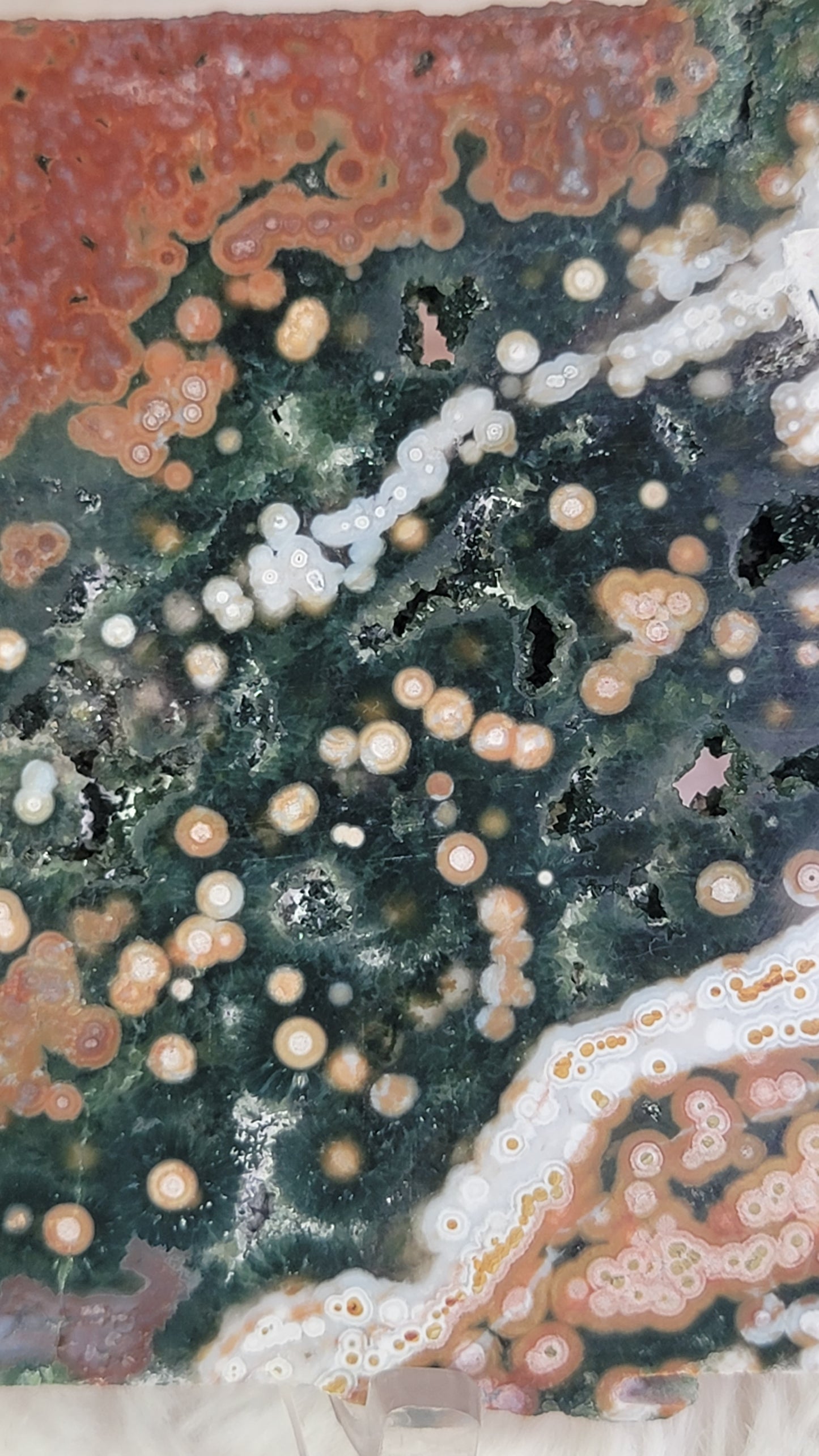 Veinless Ocean Jasper Slab