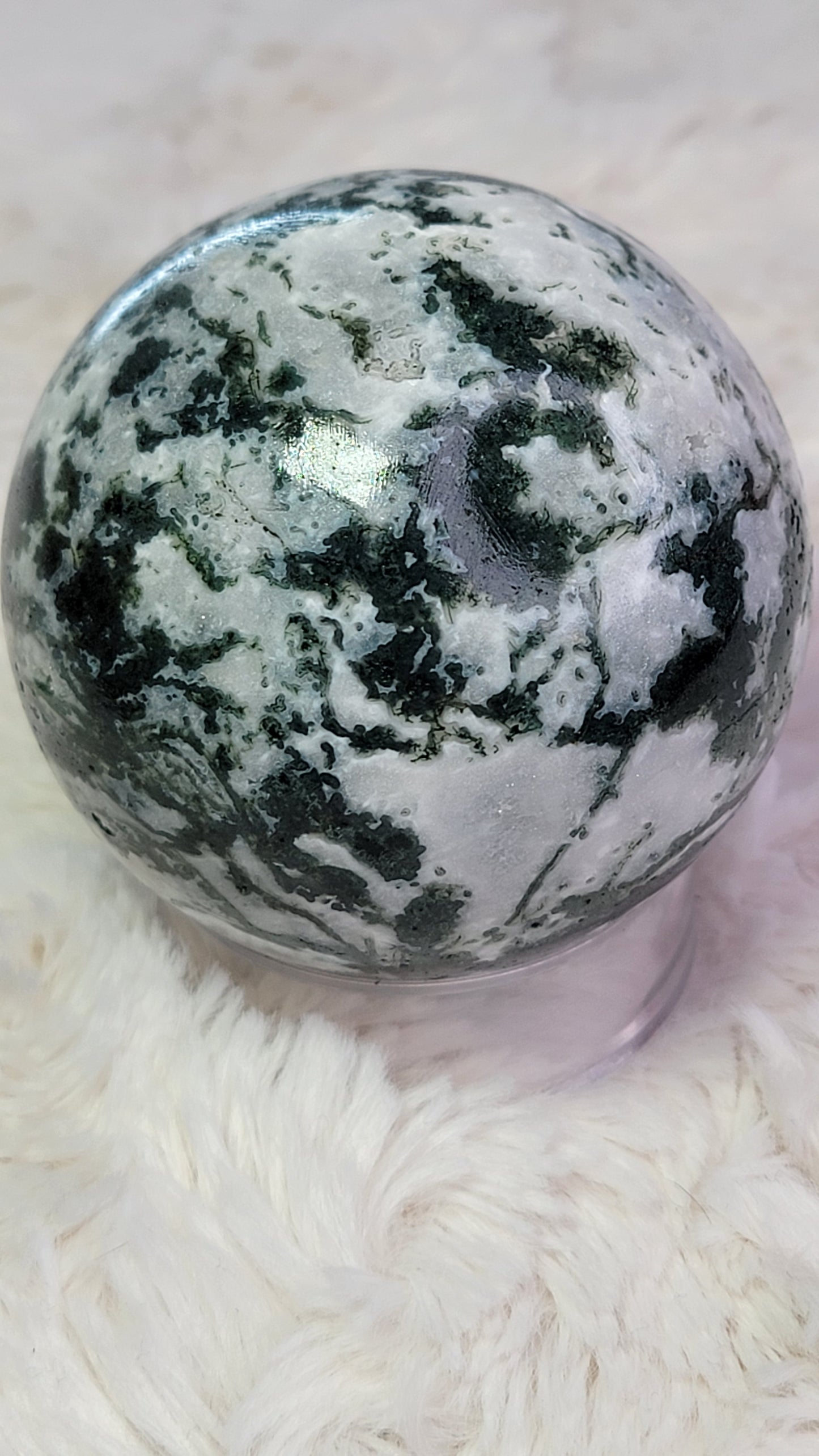 Moss Agate Sphere