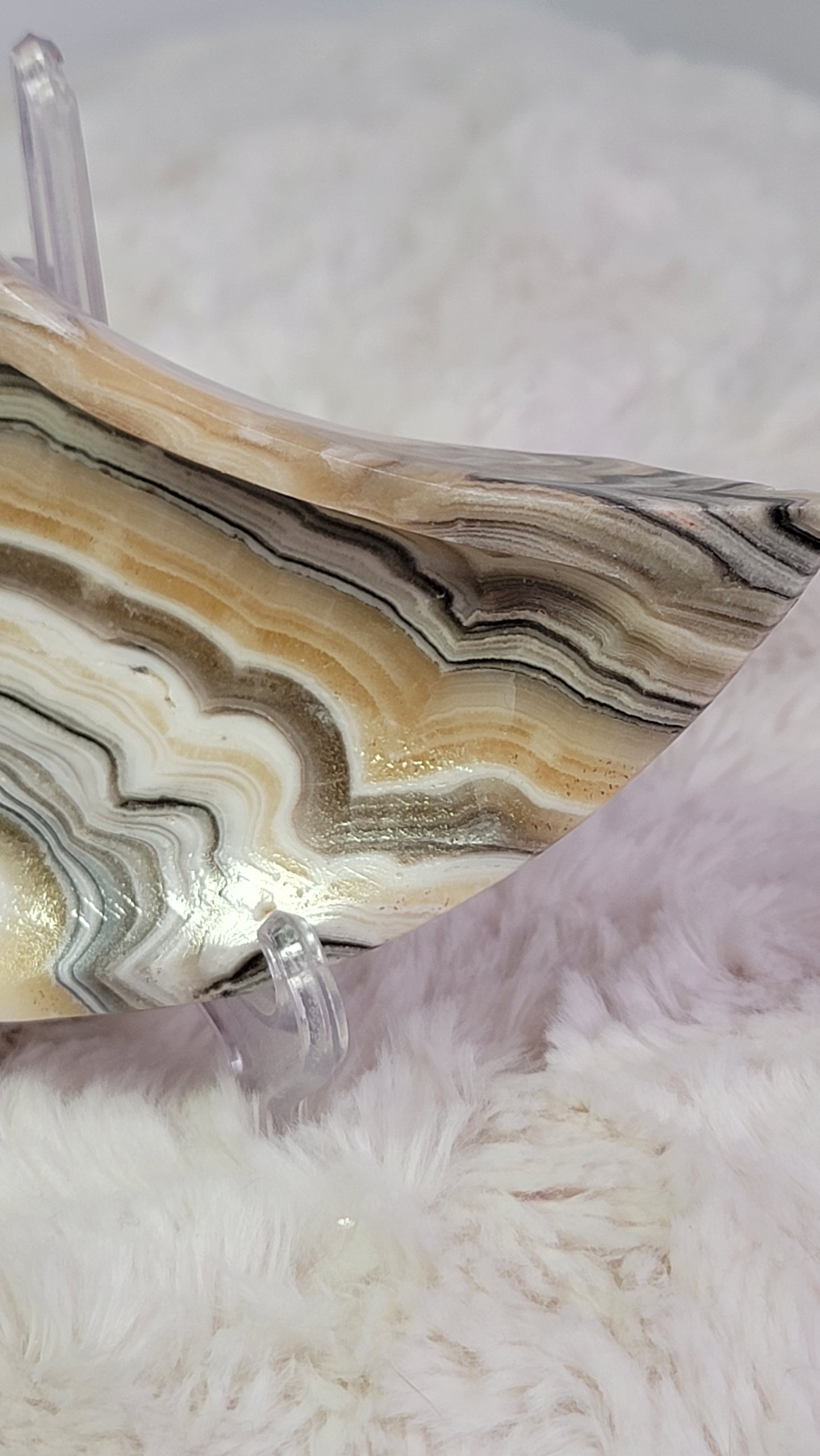 Zebra (Phantom) Calcite Trinket Dish